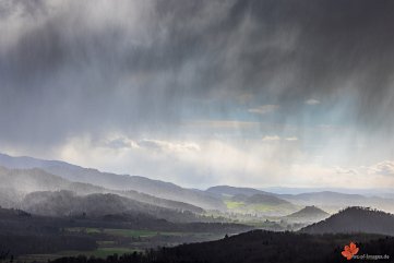 Aprilwetter im Markgräflerland Schönberg