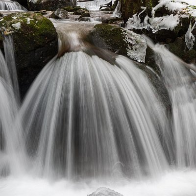 Kleiner Wasserfall Zastlertal