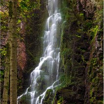 Burgbach-Wasserfall Bad Rippoldsau-Schappach