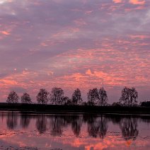 Abendrot Geisingen/Baar