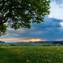 Gewitterstimmung Witthoh/Hegaualb