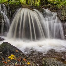 Wasserfall im Zastlerbach Zastler Eislöcher