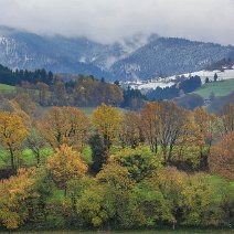 Erster Schnee Hexental