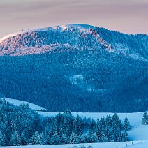 Sonnenaufgang am Belchen Schauinsland