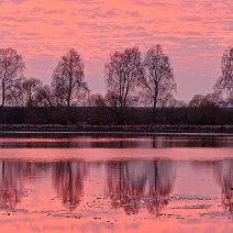 Abend am See Geisingen