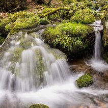 Kaskade im Bergbach St. Wilhelm