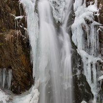 Eis im Rotbachfall Fahl/Hochschwarzwald